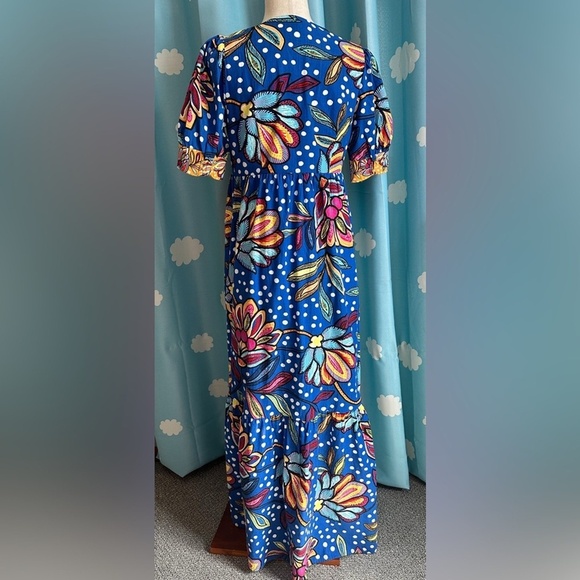 Tabitha Brown for Target floral maxi African inspired dress. - Picture 4 of 7
